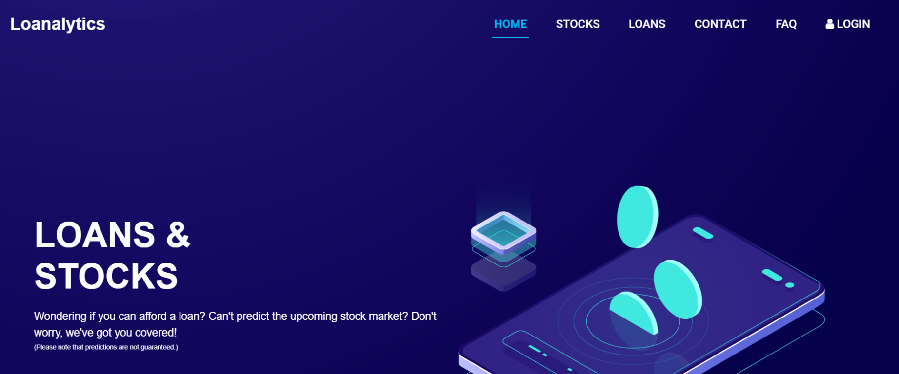 Loanalytics UAE homepage